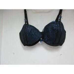 Adore Me Women's Style# 03818  Bra Underwire Evening Blue Size 34C NWOT!!